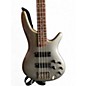 Used Ibanez SR300 Metallic Gray Electric Bass Guitar