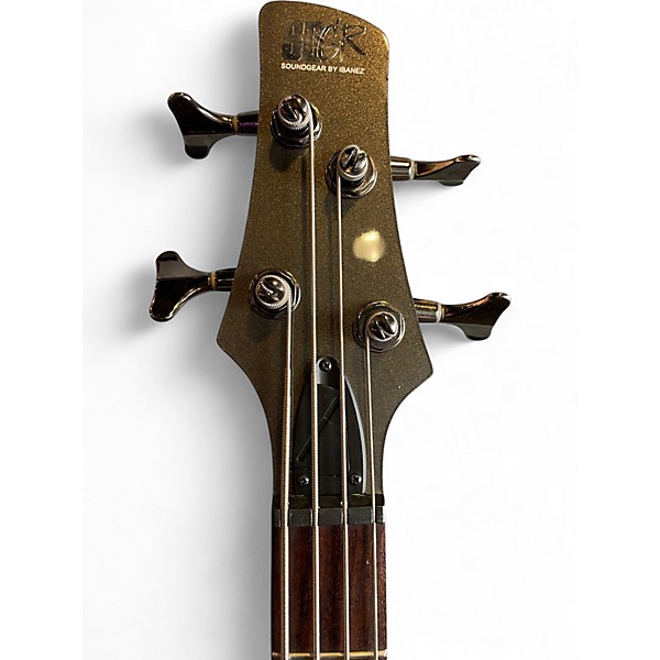 Used Ibanez SR300 Metallic Gray Electric Bass Guitar