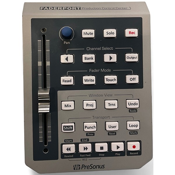 Used PreSonus FADERPORT MIDI Utility