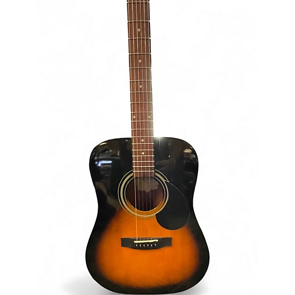 Used Samick SMS100VS Sunburst Acoustic Guitar