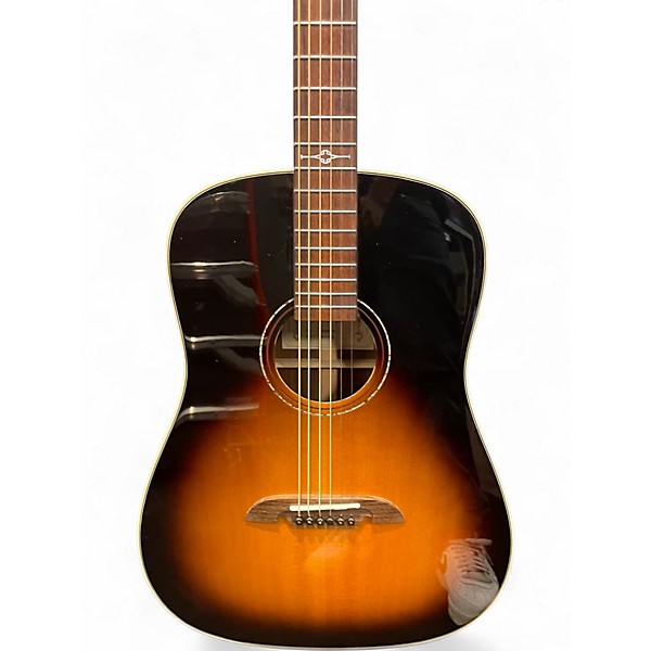 Used Alvarez MDR70SB 2 Tone Sunburst Acoustic Guitar