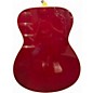 Used Yamaha FS-TA Crimson Red Trans Acoustic Electric Guitar