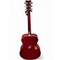 Used Yamaha FS-TA Crimson Red Trans Acoustic Electric Guitar