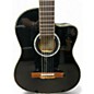 Used Ortega Family Series Pro RCE141BK Black Classical Acoustic Electric Guitar thumbnail