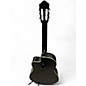 Used Ortega Family Series Pro RCE141BK Black Classical Acoustic Electric Guitar