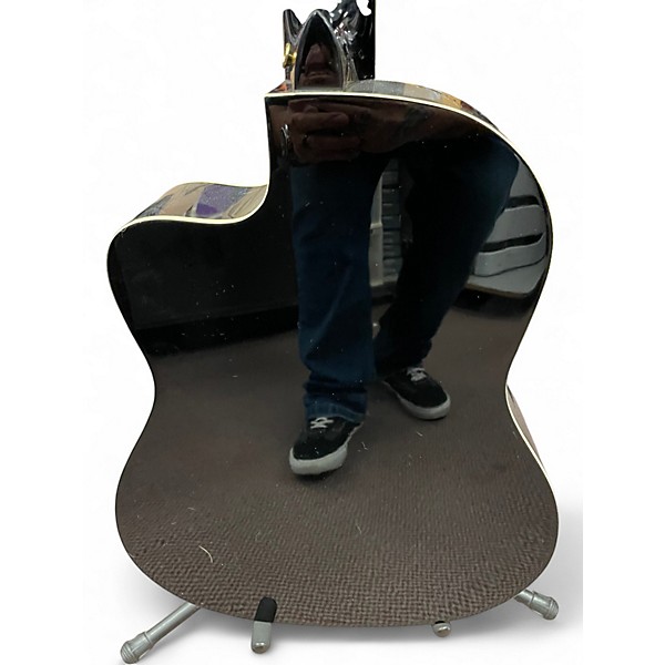 Used Ortega Family Series Pro RCE141BK Black Classical Acoustic Electric Guitar