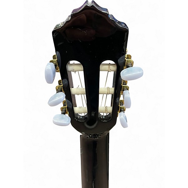 Used Ortega Family Series Pro RCE141BK Black Classical Acoustic Electric Guitar