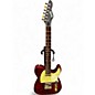 Used Slick SINGLE CUT RED Solid Body Electric Guitar thumbnail