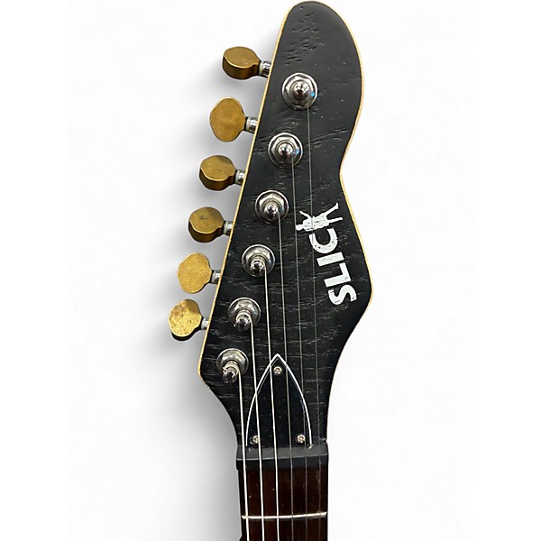 Used Slick SINGLE CUT RED Solid Body Electric Guitar