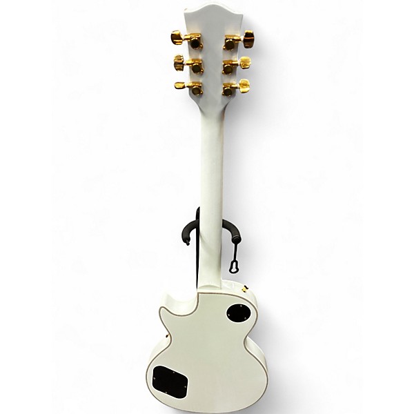 Used Stellar SINGLE CUT White Solid Body Electric Guitar