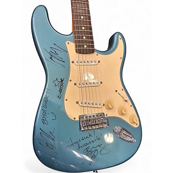 Used Fender Standard Stratocaster Lake Placid Blue Solid Body Electric Guitar