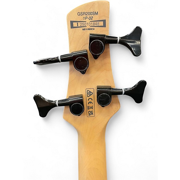 Used Ibanez GSR200 Brown Sunburst Electric Bass Guitar