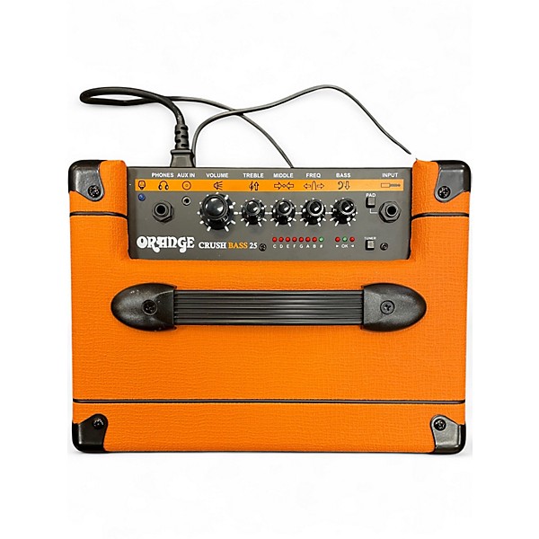 Used Orange Amplifiers CRUSH BASS 25 Bass Combo Amp