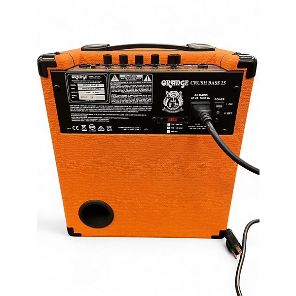 Used Orange Amplifiers CRUSH BASS 25 Bass Combo Amp