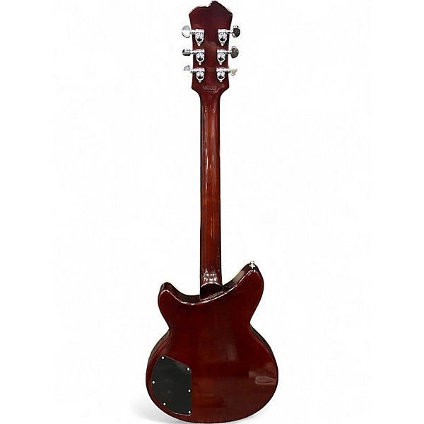 Used Agile Harm burst Hollow Body Electric Guitar