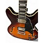 Used Grote SEMI HOLLOW DC Antique Burst Solid Body Electric Guitar