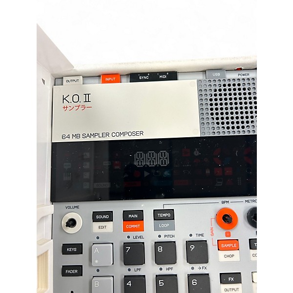 Used teenage engineering EP- 133 K.O. II SAMPLER  Production Controller