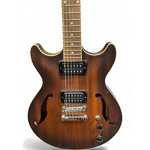 Used Ibanez AM53-TF Mahogany Hollow Body Electric Guitar