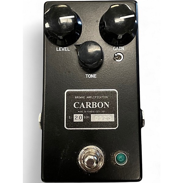 Used Browne Amplification Carbon V2 Effect Pedal