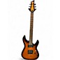 Used Schecter Guitar Research C-6 ELITE ORANGE BURST Solid Body Electric Guitar thumbnail