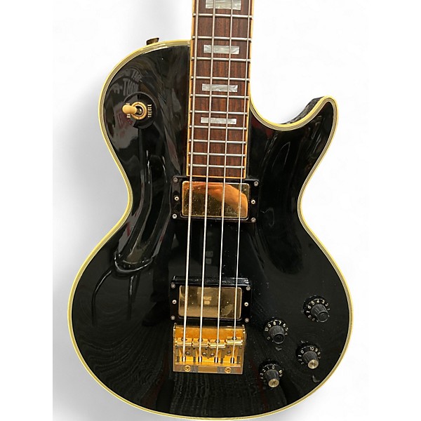 Used Greco EGB850 Black Electric Bass Guitar