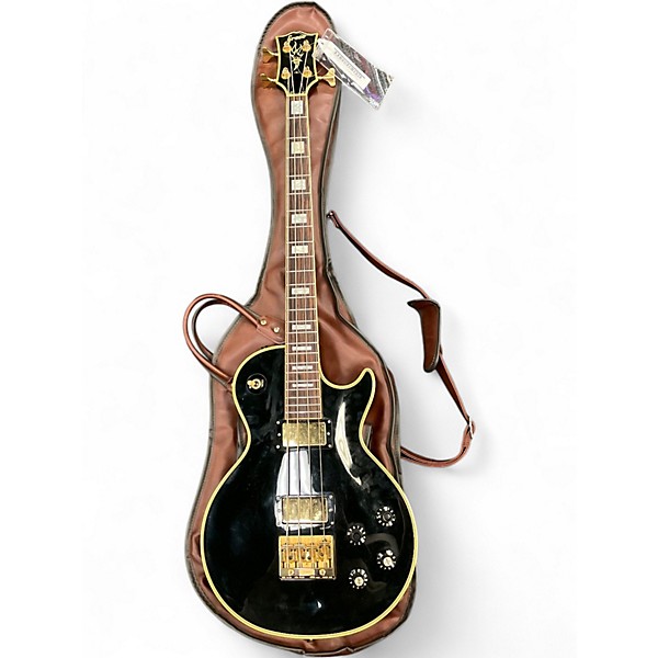 Used Greco EGB850 Black Electric Bass Guitar