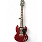 Used Epiphone SG Wine Red Solid Body Electric Guitar thumbnail