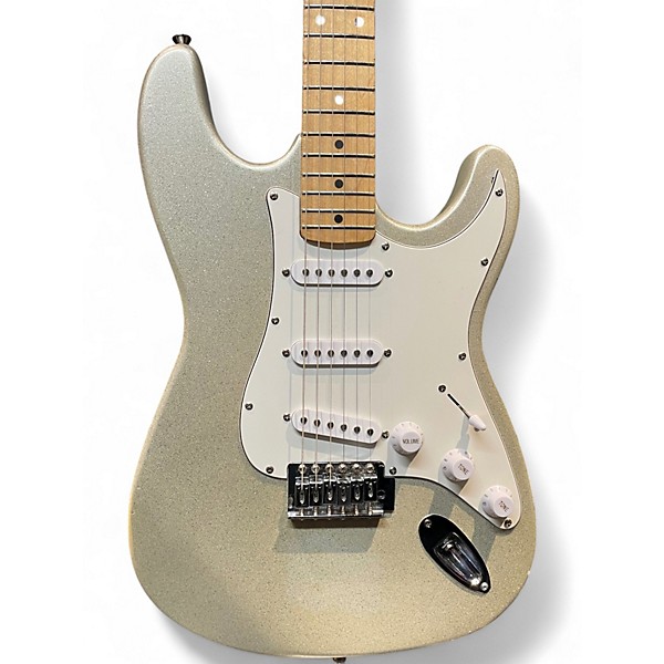 Used Squier Affinity Stratocaster Diamond Sparkle Solid Body Electric Guitar