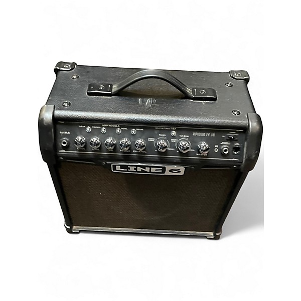 Used Line 6 Spider IV 15W 1X8 Guitar Combo Amp