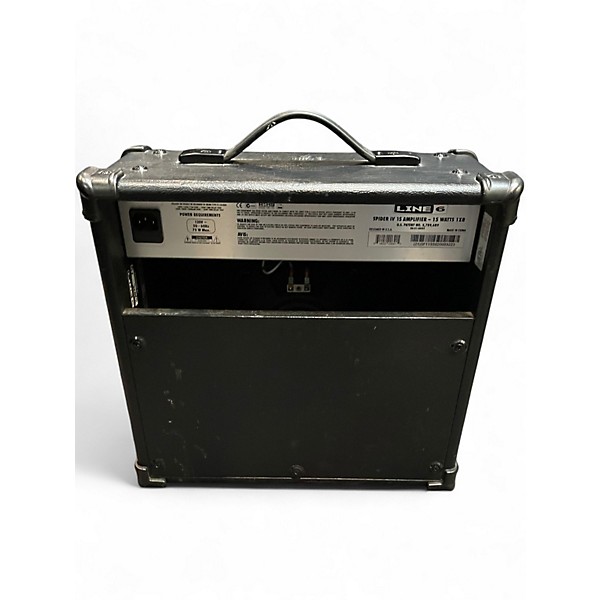 Used Line 6 Spider IV 15W 1X8 Guitar Combo Amp