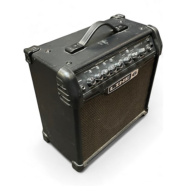 Used Line 6 Spider IV 15W 1X8 Guitar Combo Amp