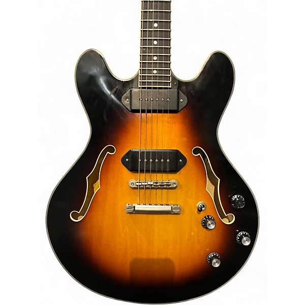 Used Eastman T60/TV Sunburst Hollow Body Electric Guitar