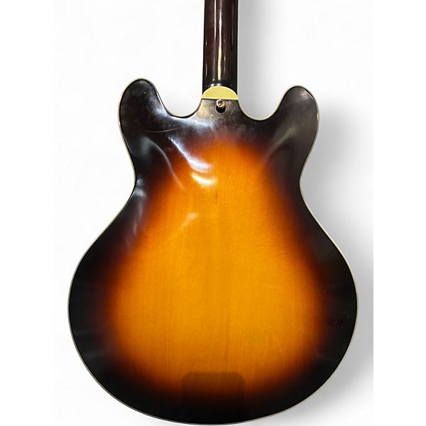 Used Eastman T60/TV Sunburst Hollow Body Electric Guitar
