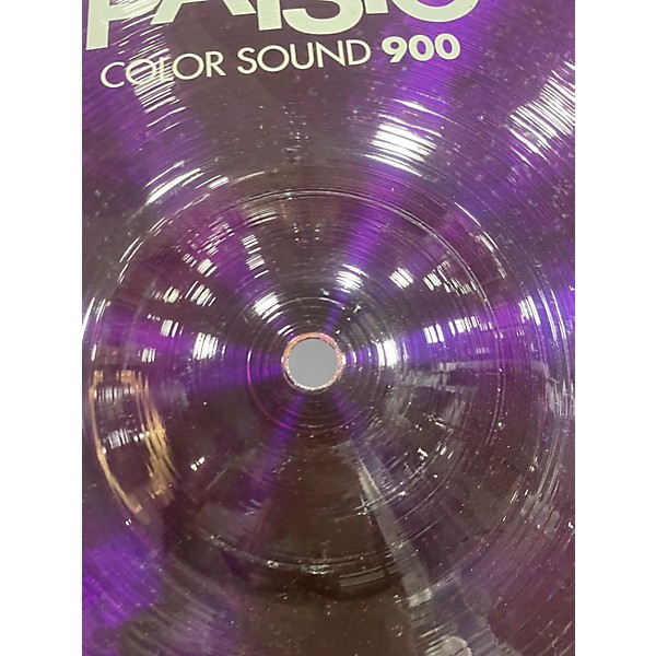 Used Paiste 19in Colorsound 900 Heavy Crash Purple Cymbal