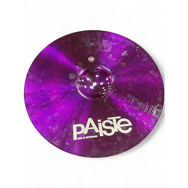 Used Paiste 19in Colorsound 900 Heavy Crash Purple Cymbal