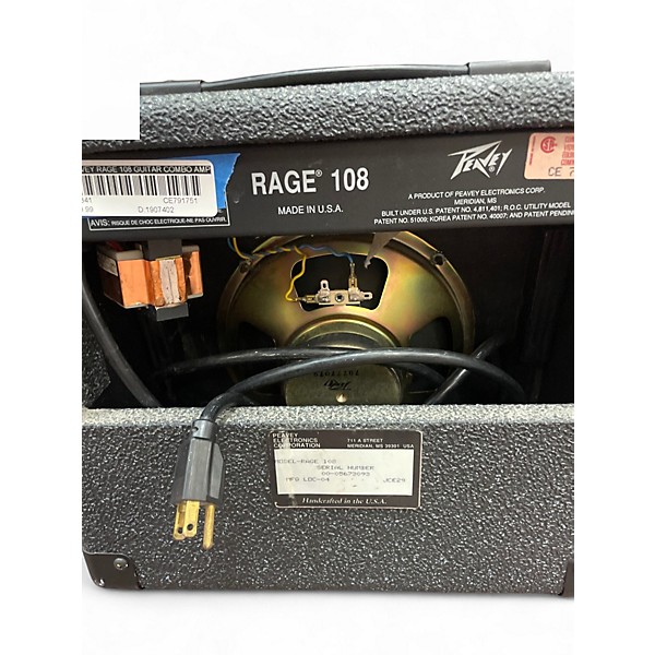 Used Peavey Rage 108 Guitar Combo Amp