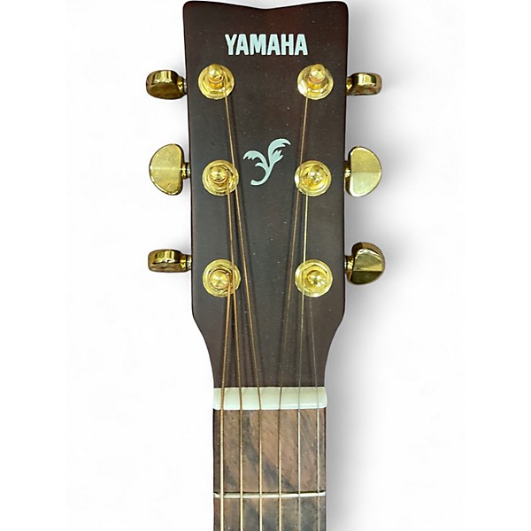 Used Yamaha FX335C Natural Acoustic Electric Guitar