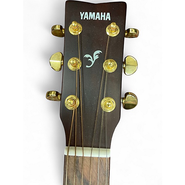 Used Yamaha FX335C Natural Acoustic Electric Guitar