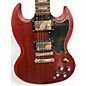 Used Epiphone SG Satin Red Solid Body Electric Guitar