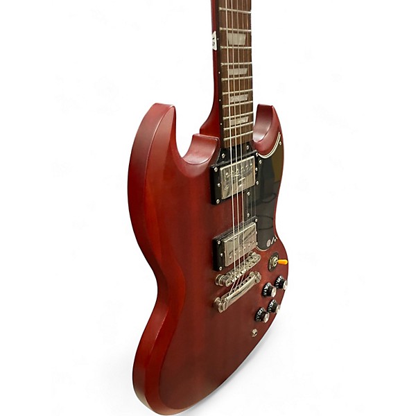 Used Epiphone SG Satin Red Solid Body Electric Guitar