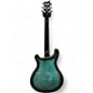 Used PRS SE Hollowbody II Piezo Peacock Blue Burst Hollow Body Electric Guitar