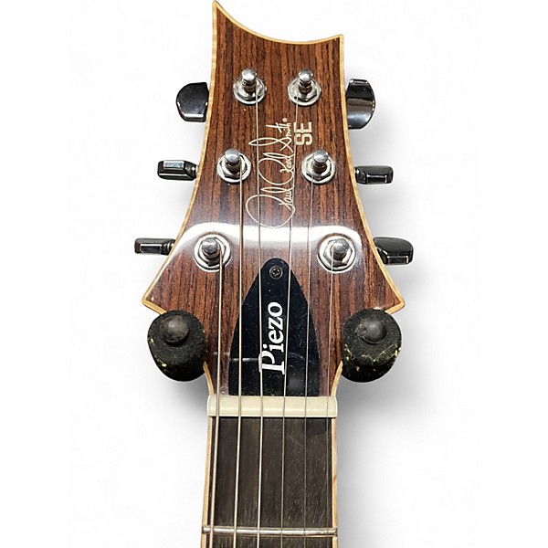 Used PRS SE Hollowbody II Piezo Peacock Blue Burst Hollow Body Electric Guitar