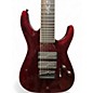 Used ESP LTD SC608B Stephen Carpenter Signature Baritone Red Sparkle Solid Body Electric Guitar