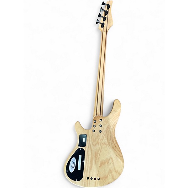 Used Schecter Guitar Research Reaper Satin Charcoal Burst Electric Bass Guitar