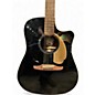 Used Fender Redondo Black Acoustic Electric Guitar