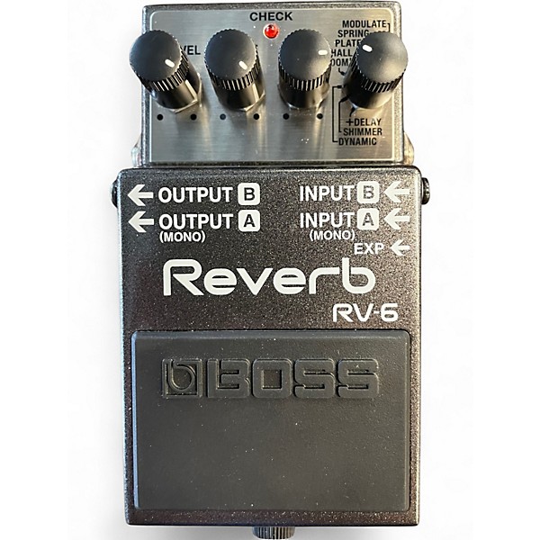 Used BOSS RV-6 Effect Pedal