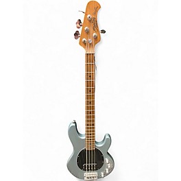Used Sterling by Music Man Stingray Firemist Blue Electric Bass Guitar