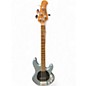 Used Sterling by Music Man Stingray Firemist Blue Electric Bass Guitar thumbnail