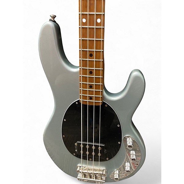 Used Sterling by Music Man Stingray Firemist Blue Electric Bass Guitar