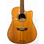 Used Washburn WD10SCE Natural Acoustic Electric Guitar